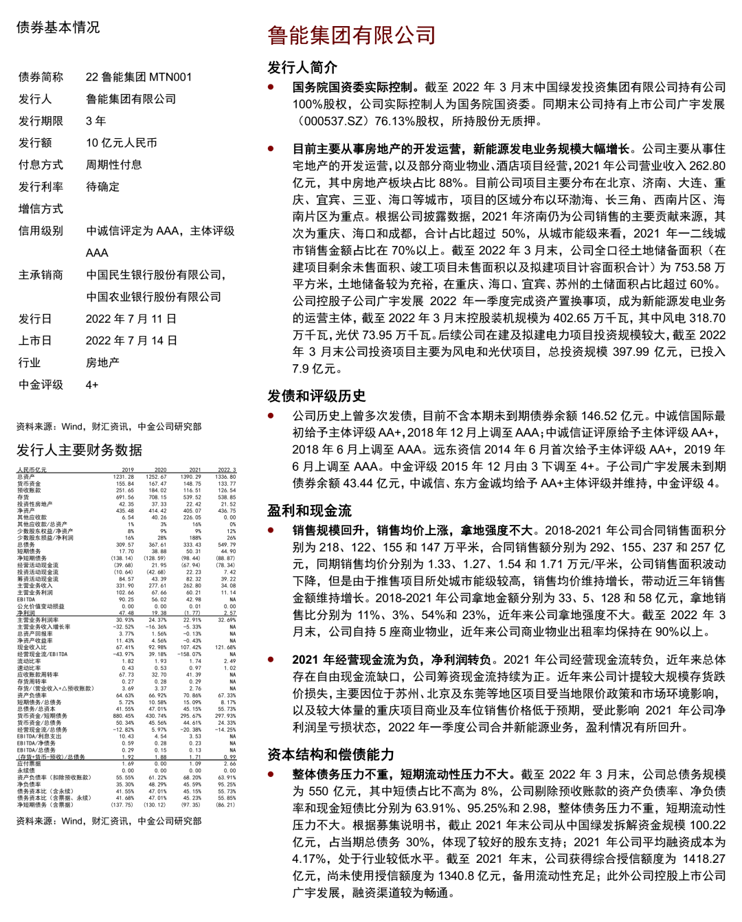 【中金固收·信用】中国短期融资券及中期票据信用分析周报