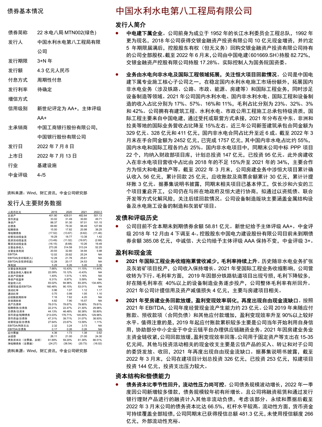 【中金固收·信用】中国短期融资券及中期票据信用分析周报