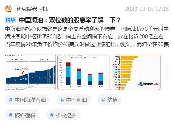 张坤翻倍加仓中海油<strong></p>
<p>原油赚钱</strong>！（附逻辑梳理）
