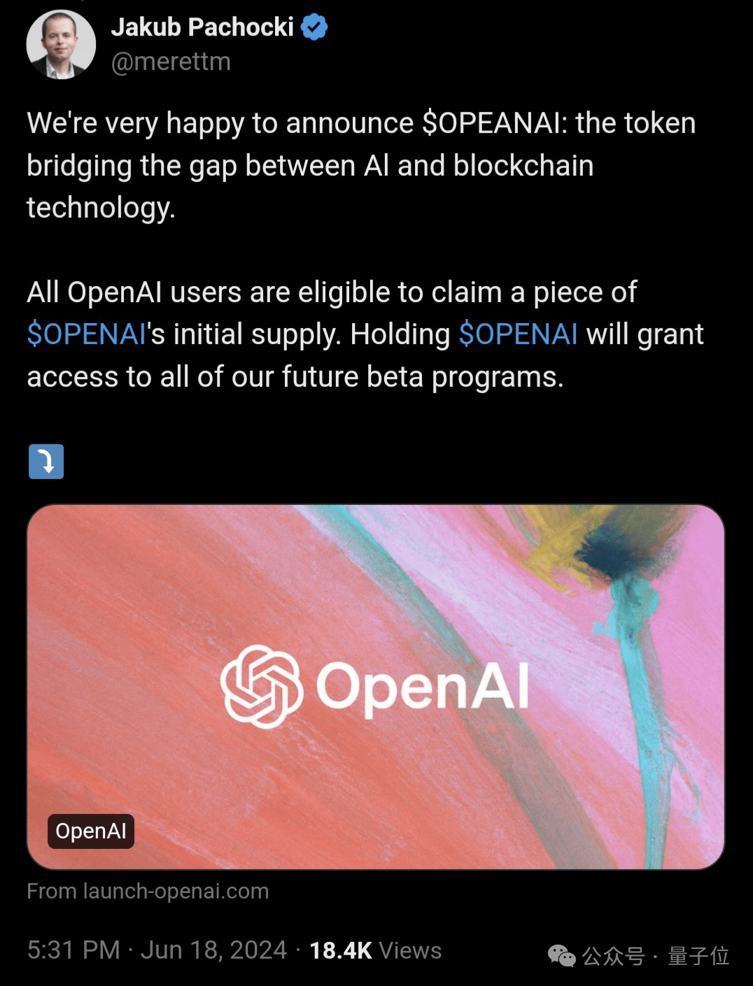OpenAI被币圈黑客盗号<strong></p>
<p>币圈名人</strong>，15个月内第四起，网友：还敢相信他们的AI安全吗？