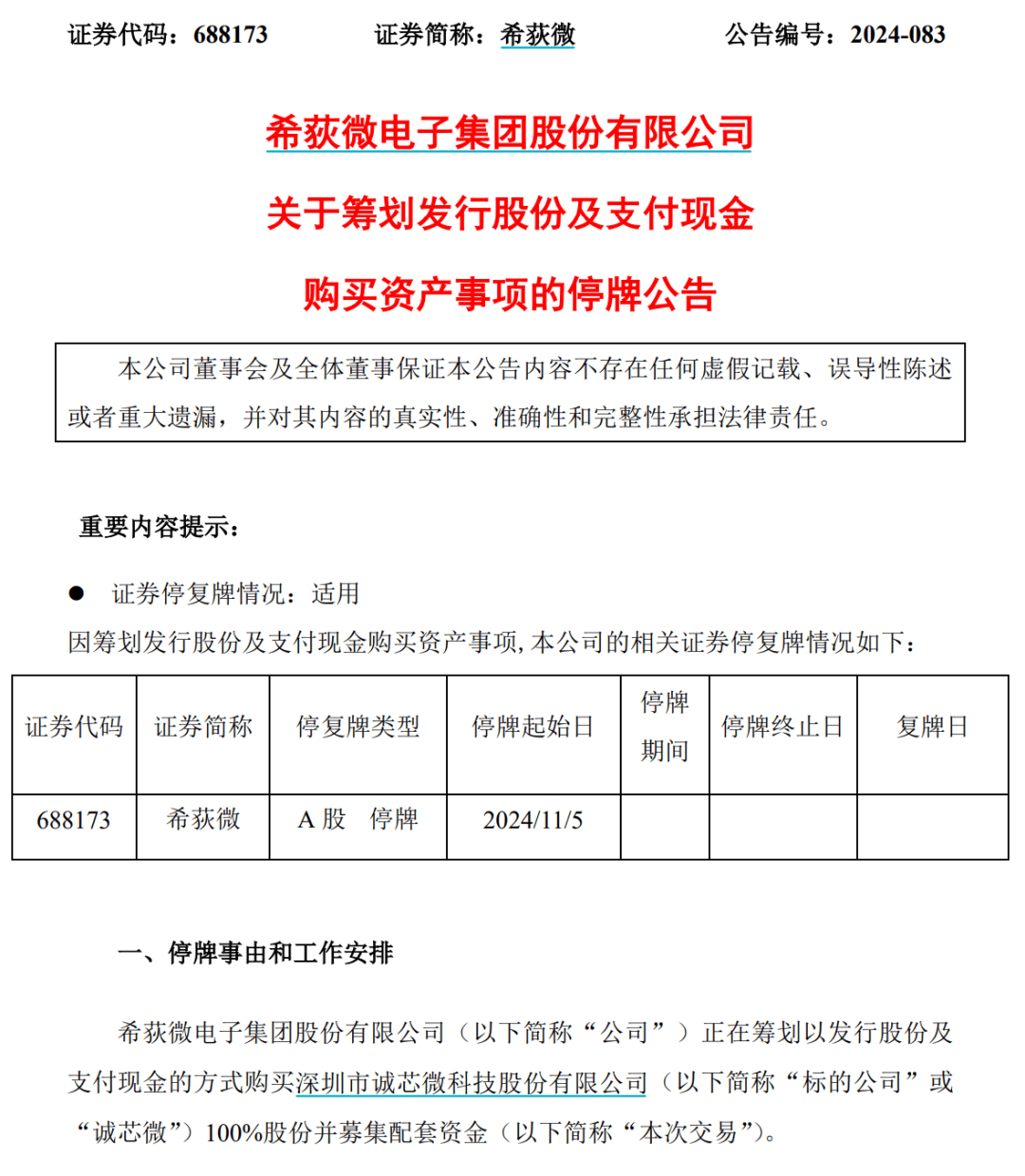 明起停牌！又有重磅宣布<strong></p>
<p>长江期币网</strong>，适用重大重组！