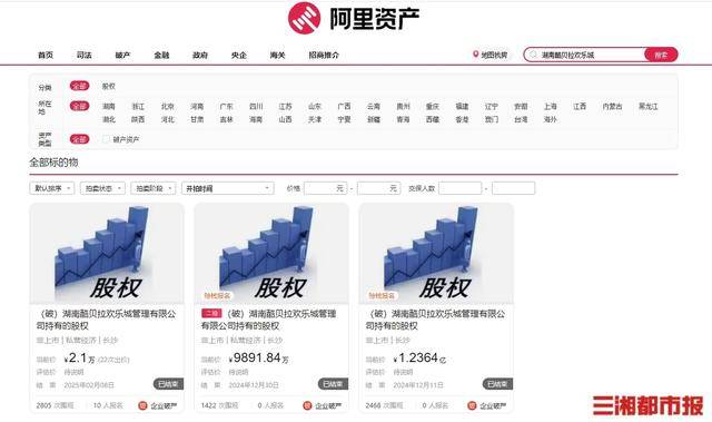 起拍价从1亿降至1元<strong></p>
<p>炒币亏损</strong>，湖南酷贝拉旗下股权2.1万元被拍走
