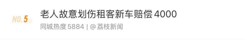 老人故意划伤租客新车赔偿4000<strong></p>
<p>菠菜币行情</strong>，如何界定故意毁坏他人财物行为？