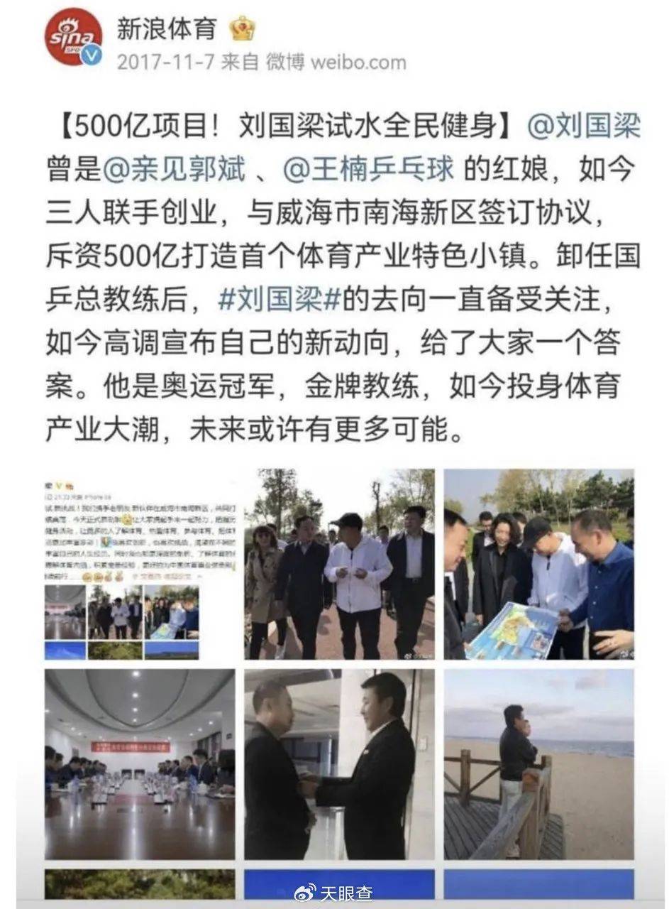刚辞去中国乒协主席职务的刘国梁关联多家企业<strong></p>
<p>iovc币交易</strong>，持股人包括其妻子和岳父