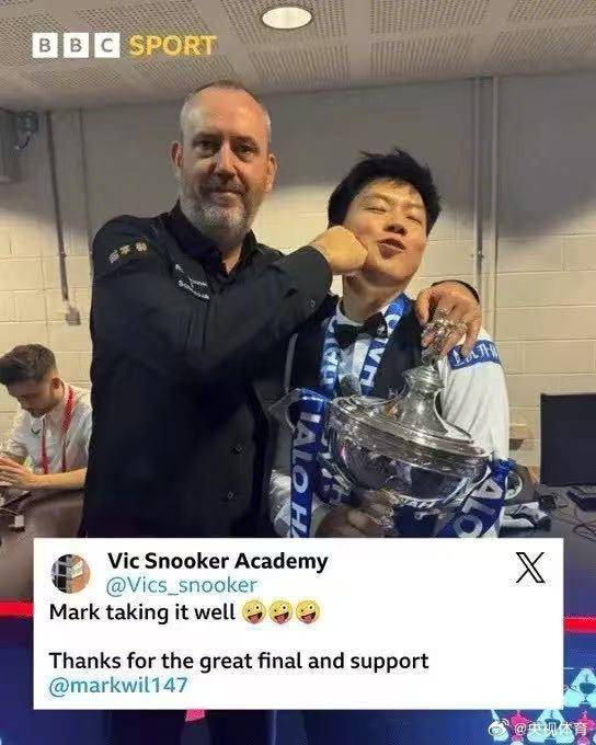 输掉决赛后“不服”<strong></p>
<p>币圈一哥</strong>,威廉姆斯“拳打”赵心童