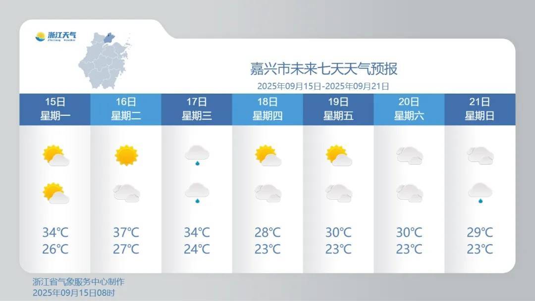 确认了！冷空气马上杀到<strong></p>
<p>比特币现价</strong>，浙江终于要降温了